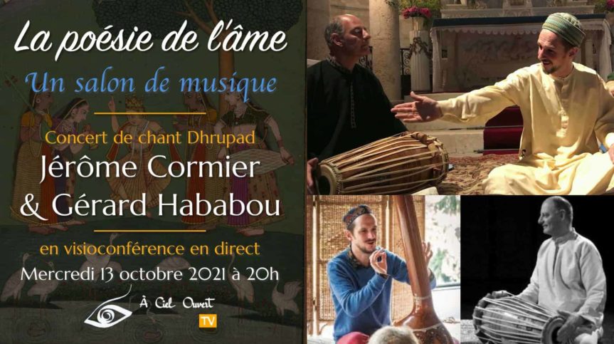 La poésie de l’âme – Concert Dhrupad – Jérôme Cormier & Gérard Hababou
