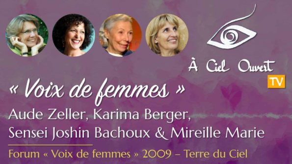 Voix de femmes – Aude Zeller, Karima Berger, Sensei Joshin Bachoux & Mireille Marie